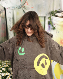 Big Smiley Hoodie [Cocoa]