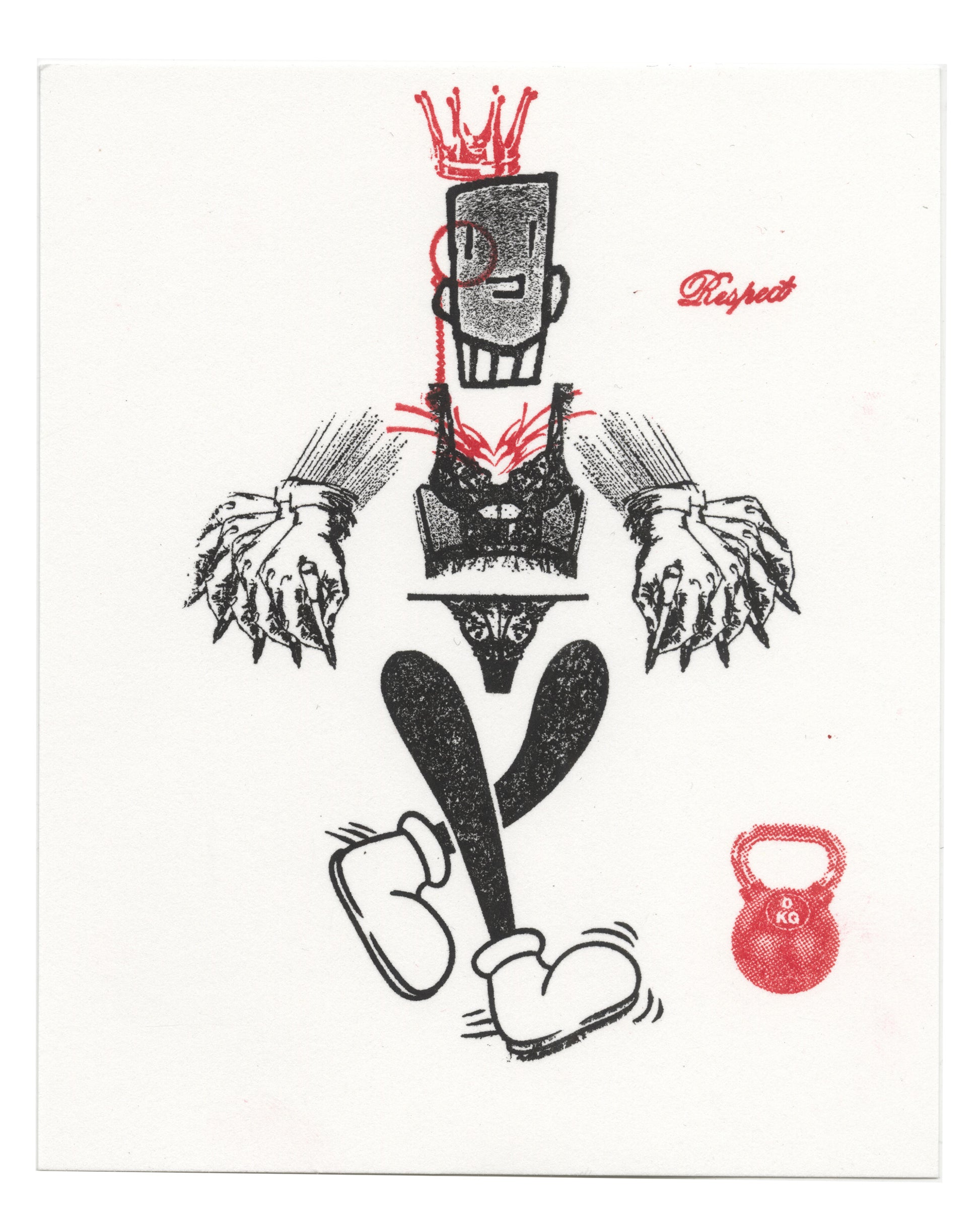 "Sexy Hands 1" Original CE Print