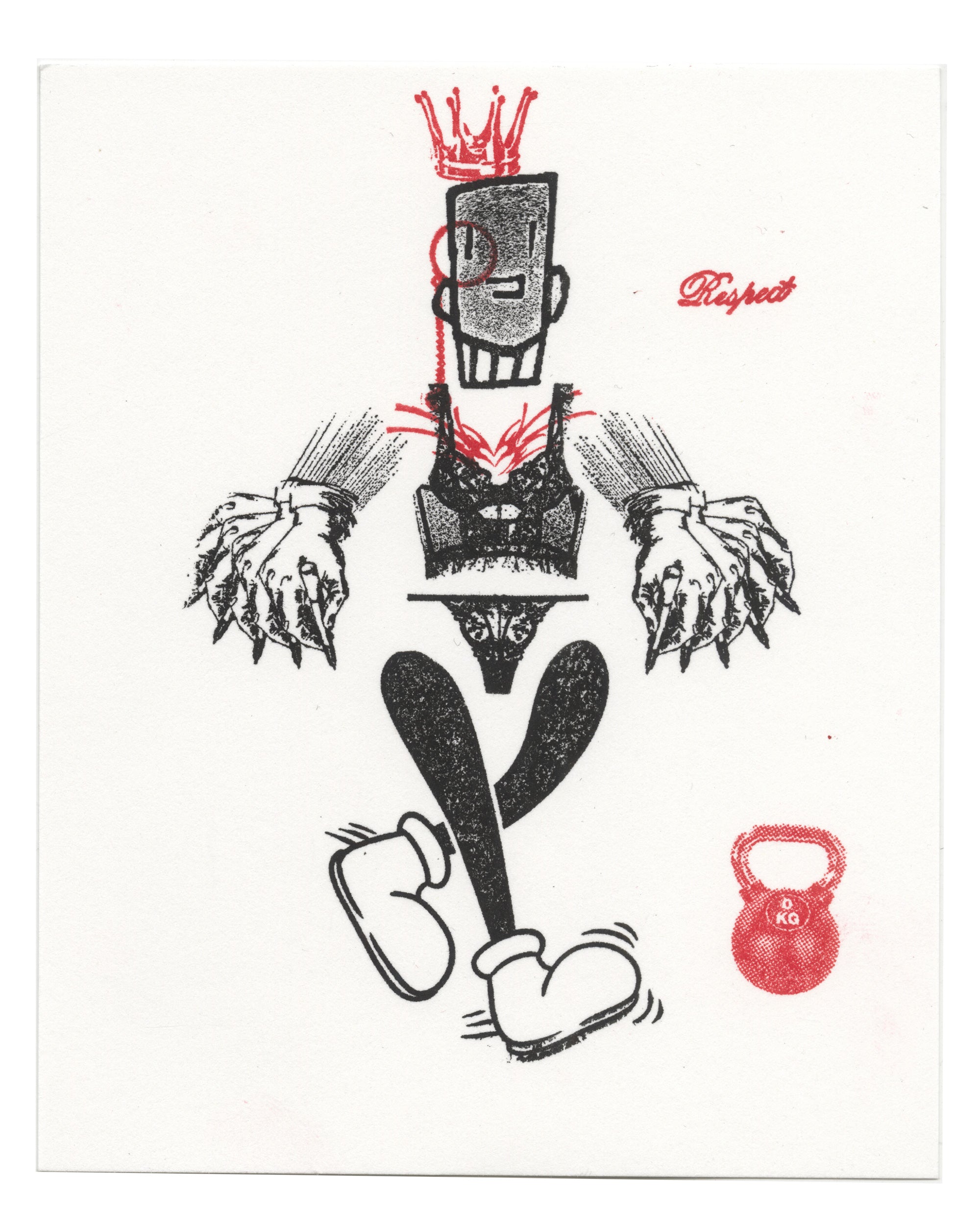 "Sexy Hands 1" Original CE Print