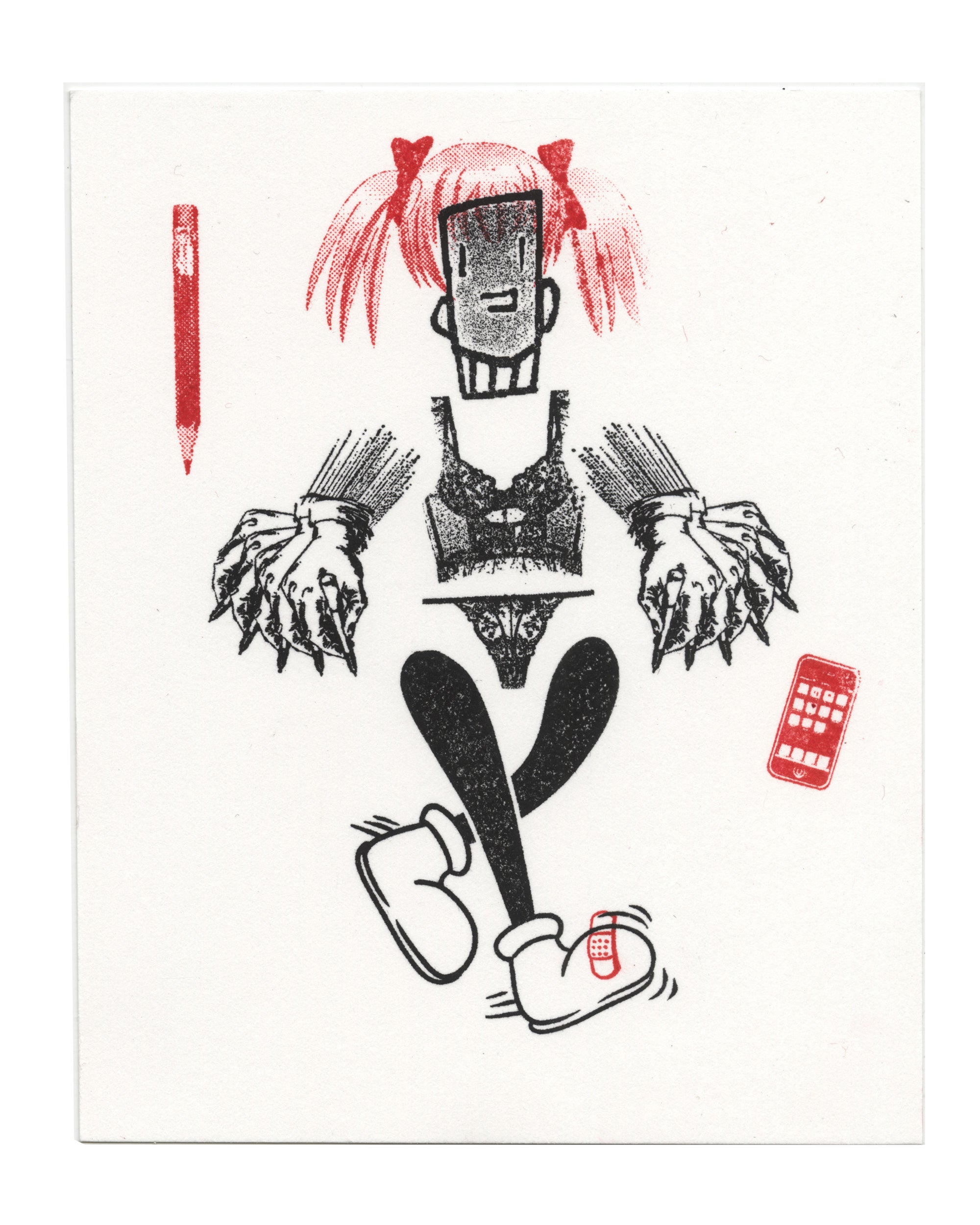 "Sexy Hands 2" Original CE Print