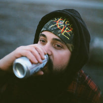 Shoot Me Skully Beanie [Camo]