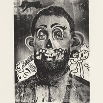 &quot;Sleepy Head&quot; Woodblock Print