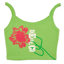 Flower Spaghetti Crop Tank