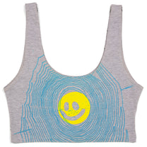 Cracked Spandex Crop Tank