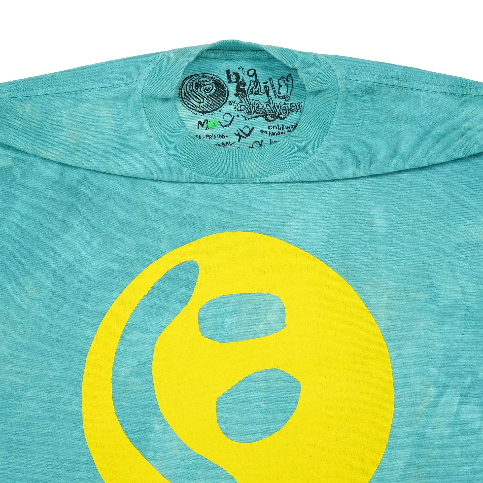 Big Smiley Tee [Teal]