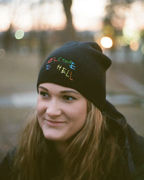 Welcome to Hell Skully Beanie