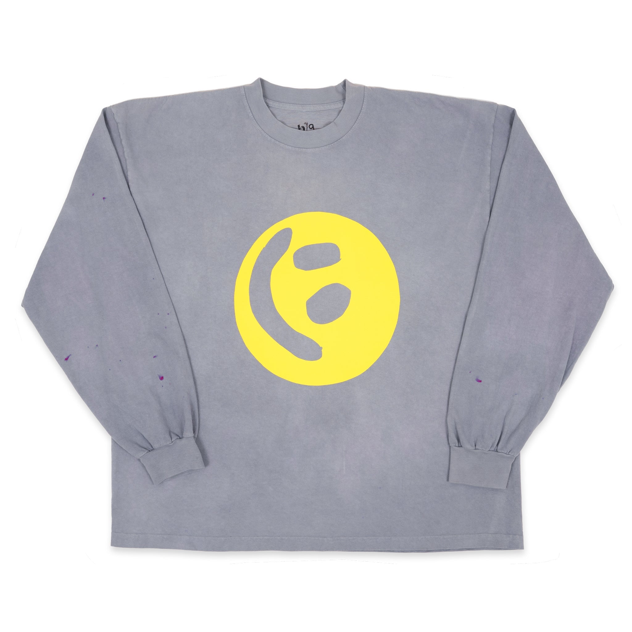 Big Smiley Longsleeve  [Wisteria]
