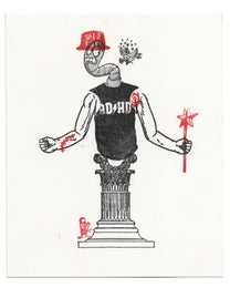 "Worm Column 1" Original CE Print