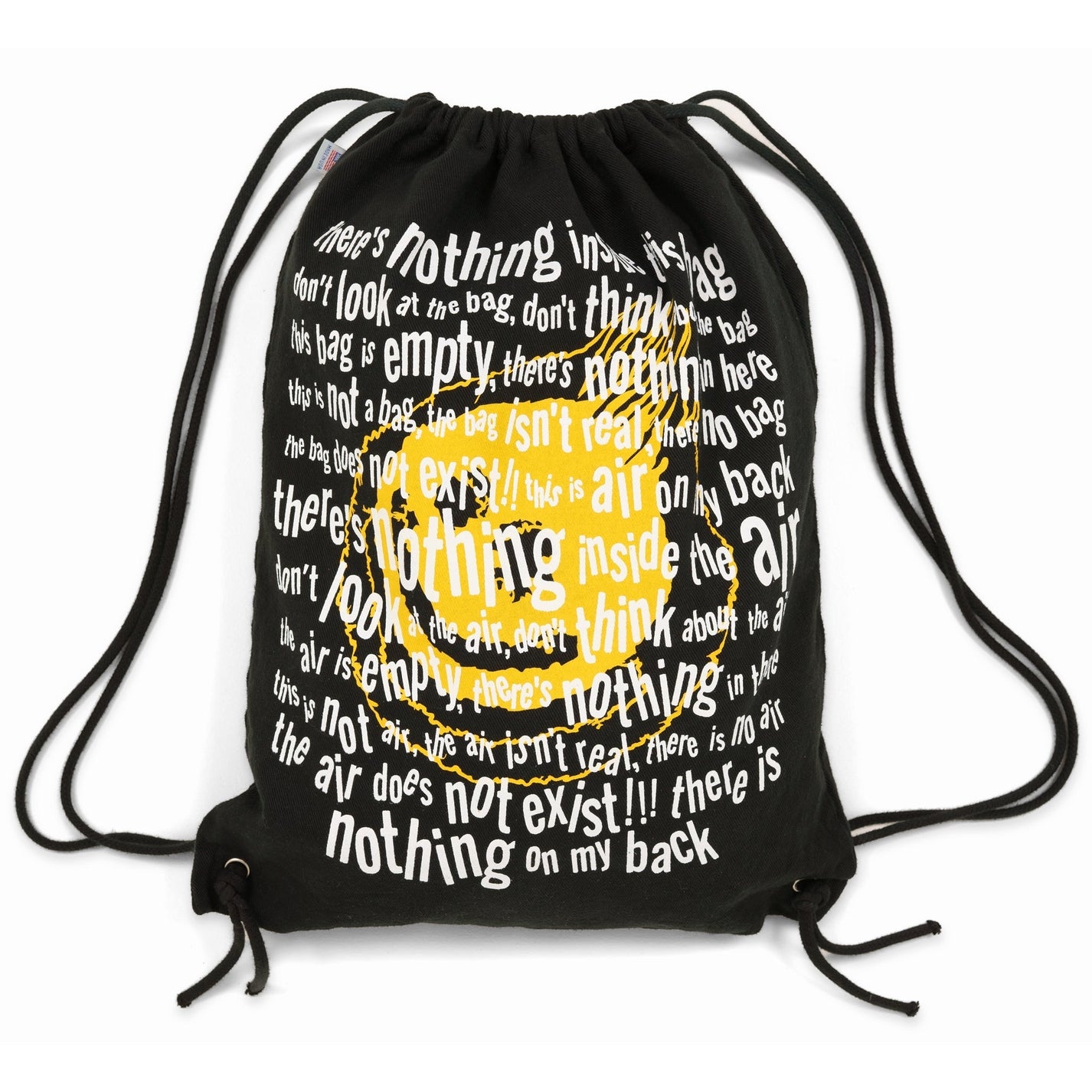 &#39;Not a Bag&#39; Drawstring Backpack