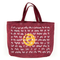 Not a Bag Jumbo Tote [Burgundy]