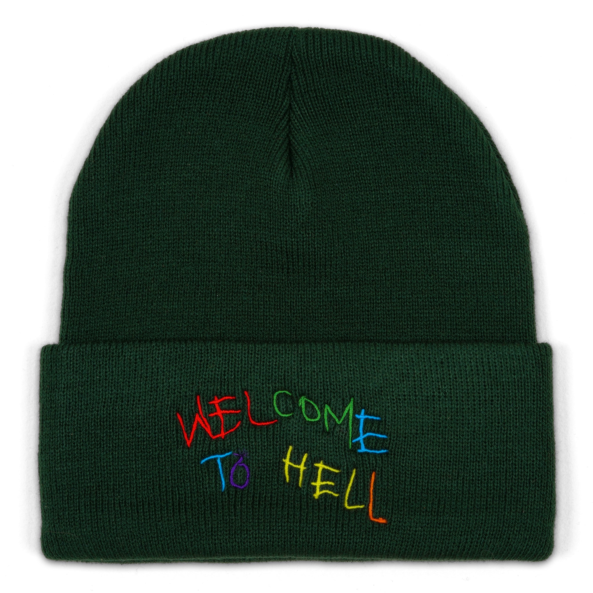 Welcome to Hell Beanie [Forest]