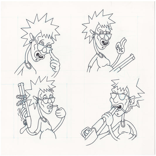 '2 Cool 2 Live' Original Drawing