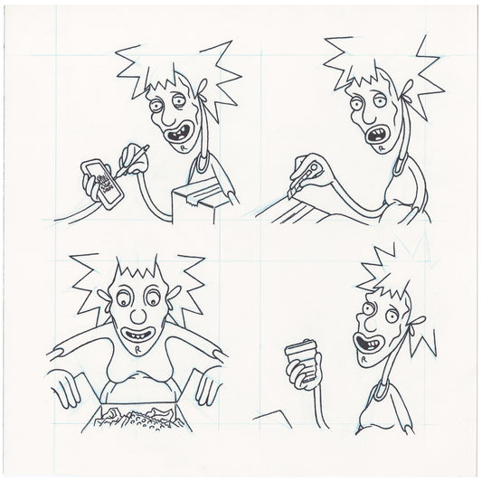 'Amazin' Myself' Original Drawing