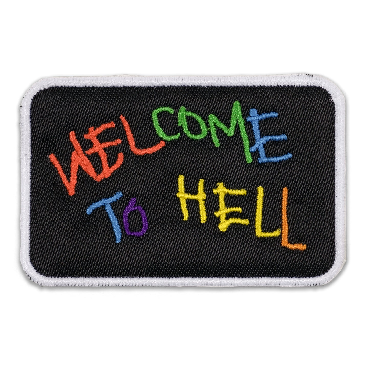 Welcome to Hell Patch [White]