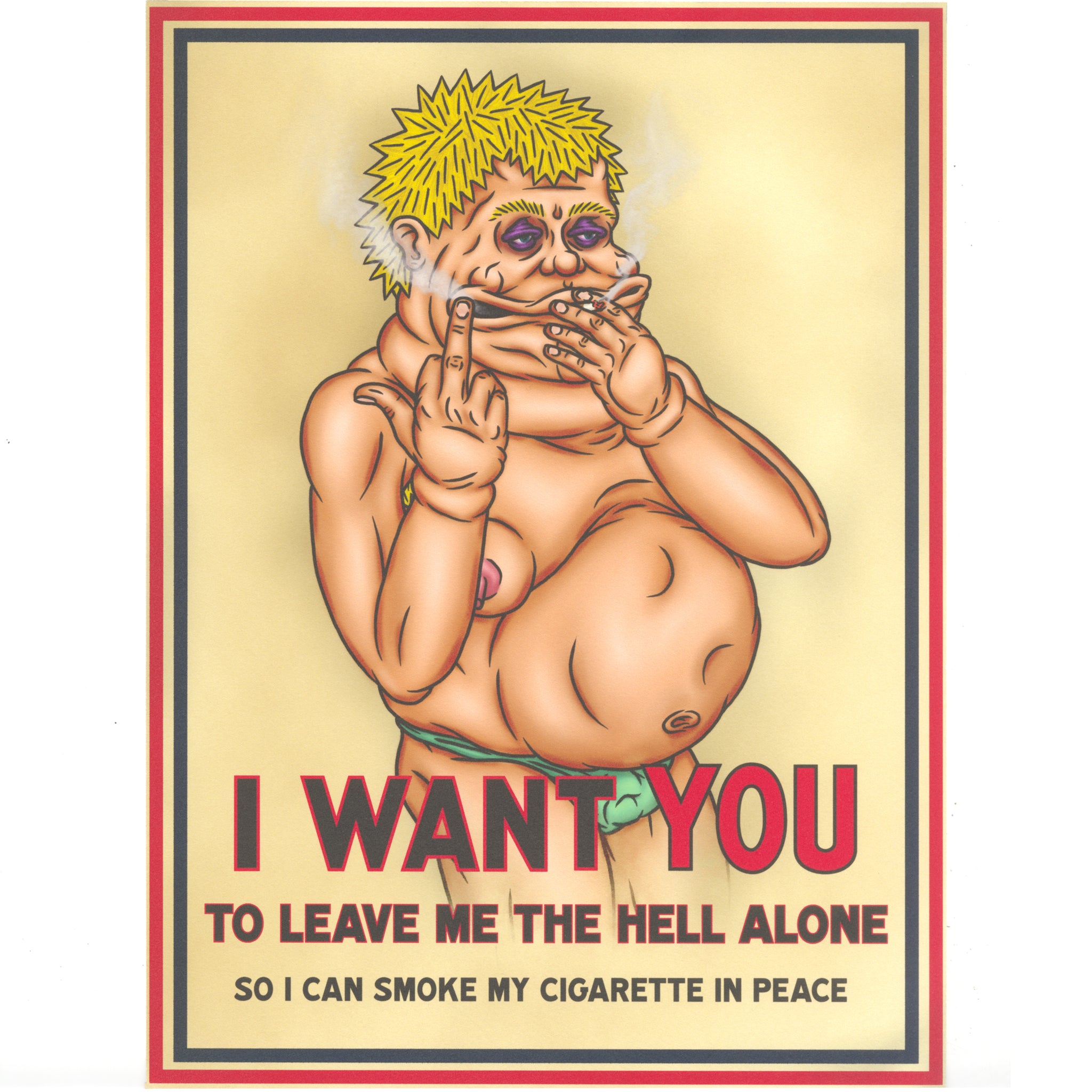 &quot;Uncle Ryan&quot; Digital Print